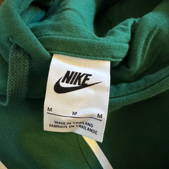 Men's New York Jets Nike Green Alternate Logo Pullover Hoodie Medium - Picture 6 of 6